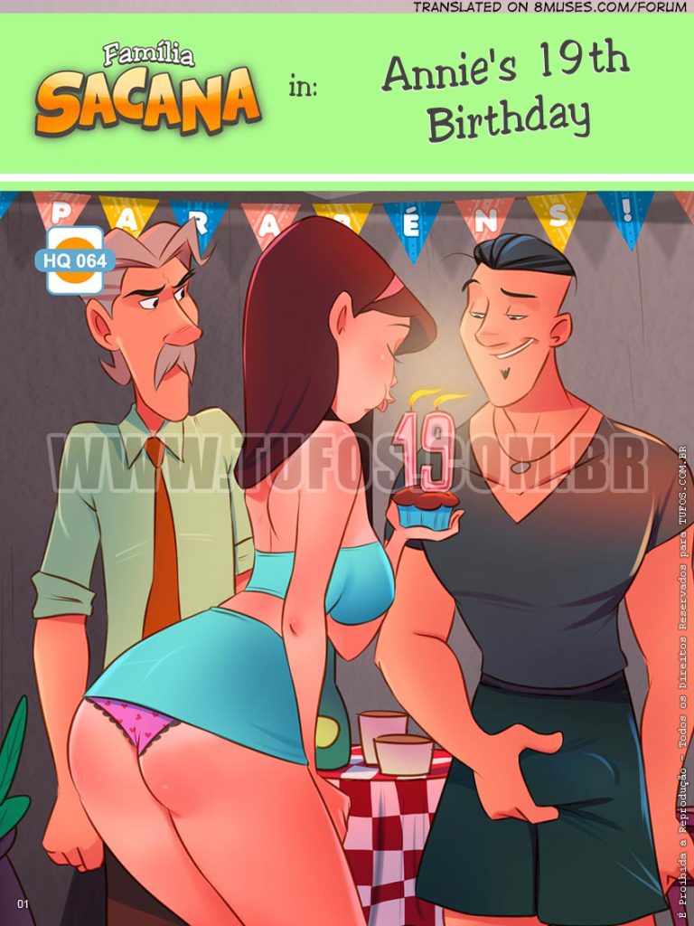 Familia Sacana 64 - Annie's 19Th Birthday – Tufos