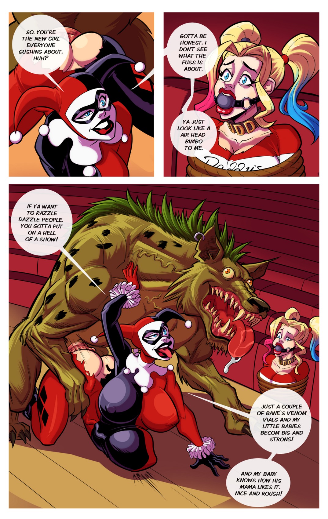 Harley quinn henti comics