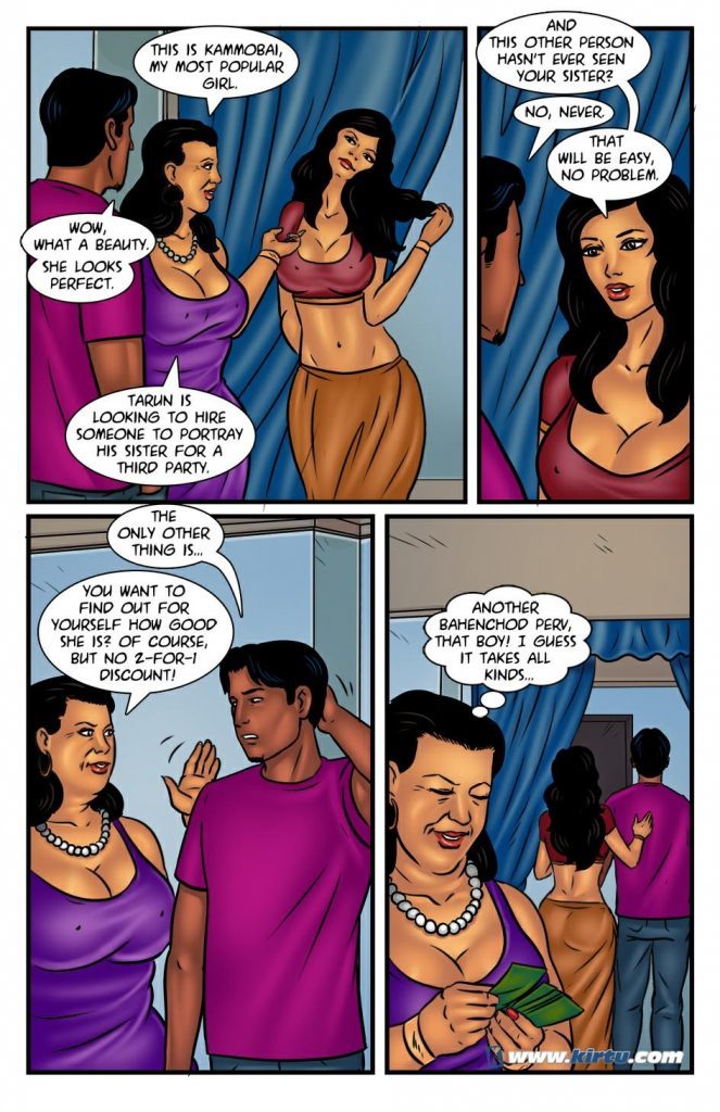 Savita Bhabhi â€“ Episode 52 Bahenchod Boss - Comics Army