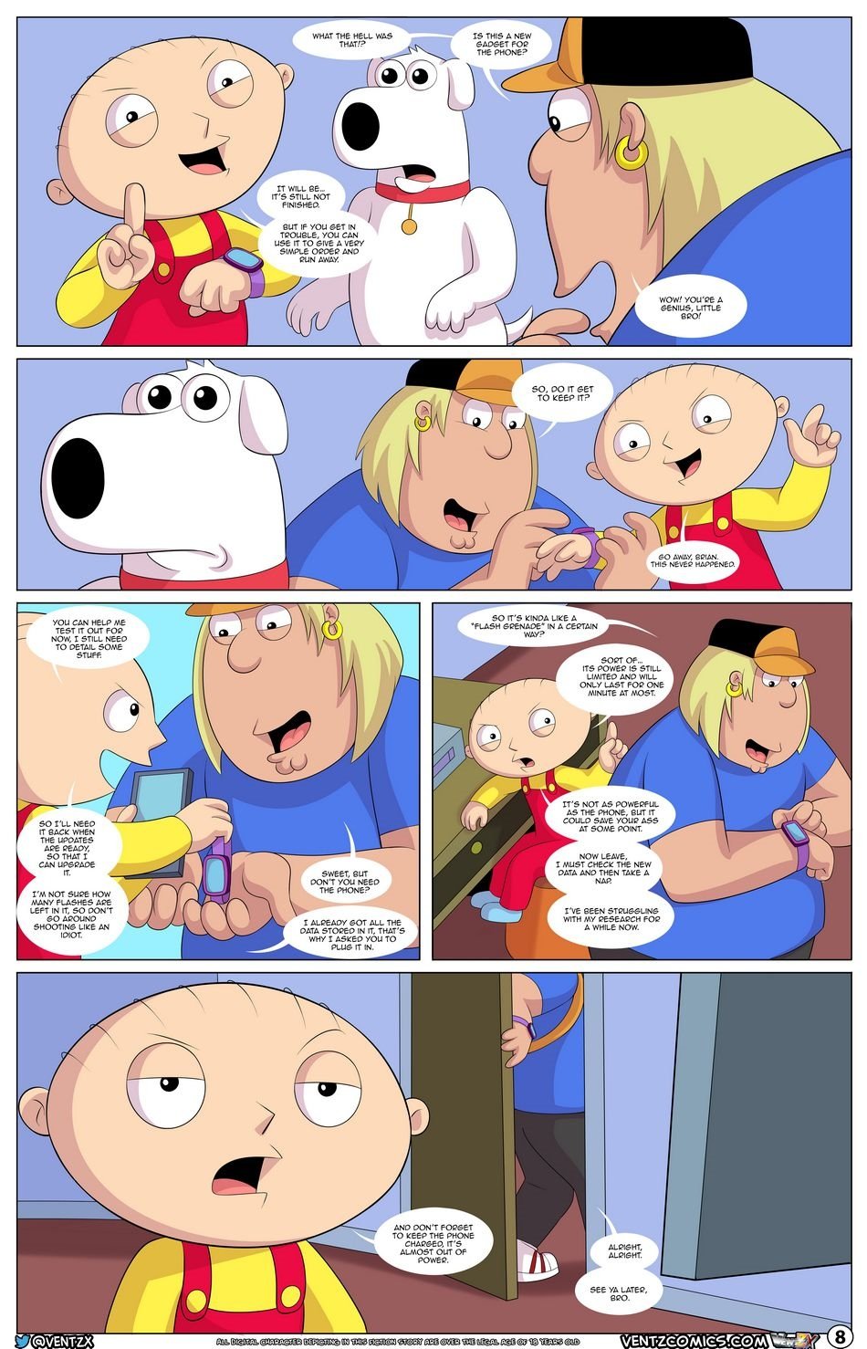 Family guy porn comic brain and stewie