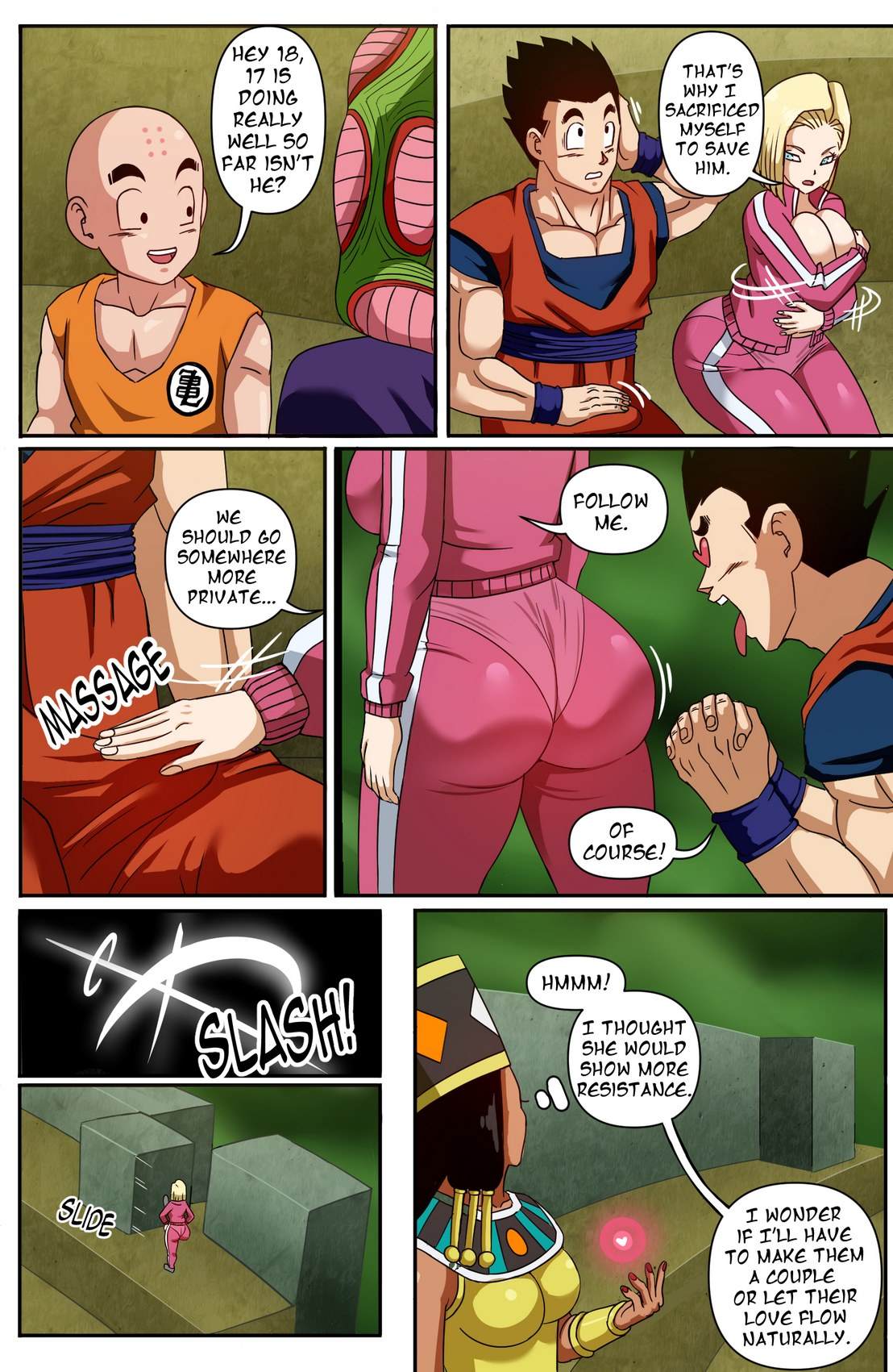 Dbz 18 Porn Comic - Android 18 & Gohan 2 (Dragon Ball Z) Pink Pawg - Comics Army