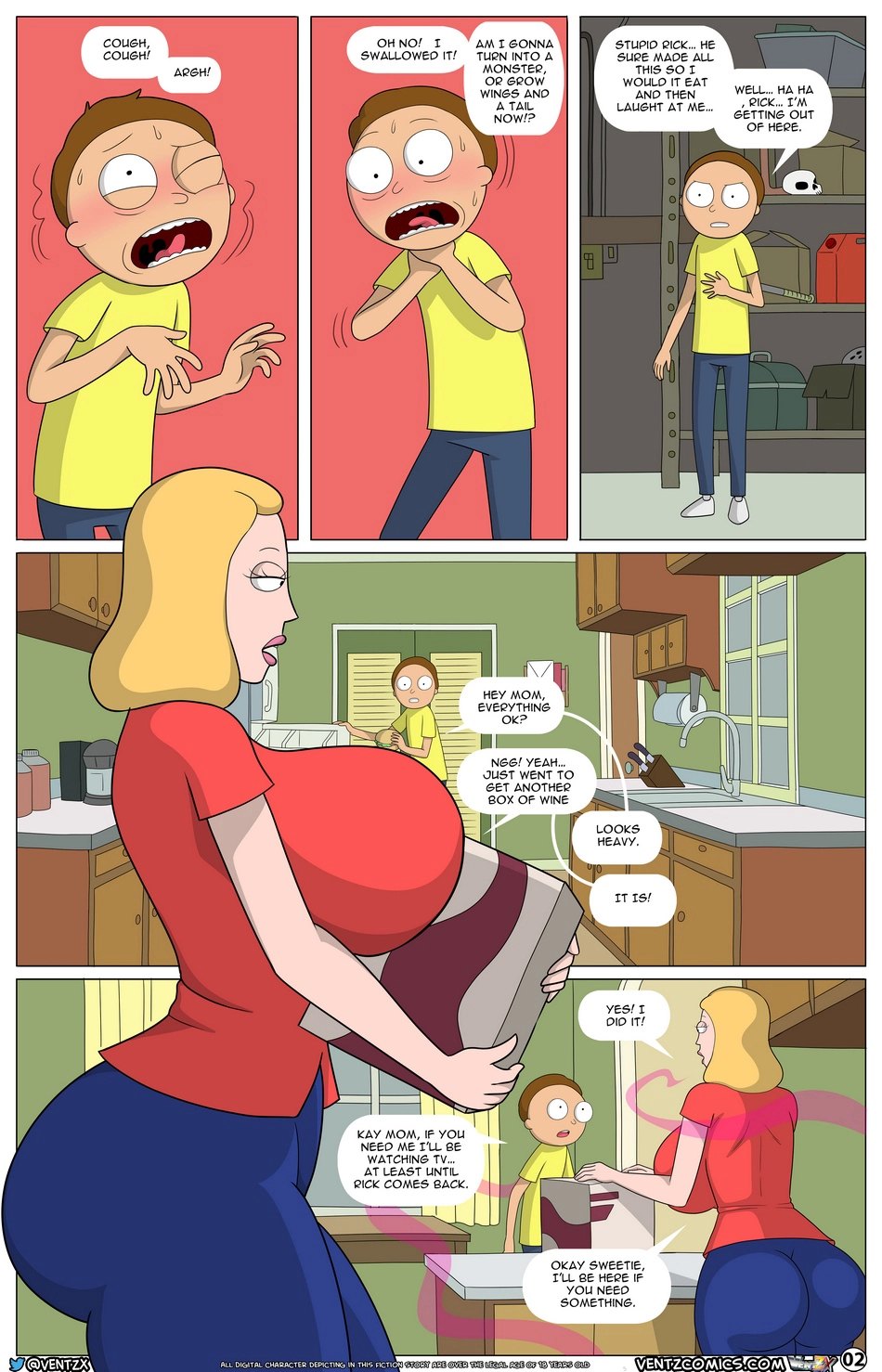 Rick And Morty Mom Pussy