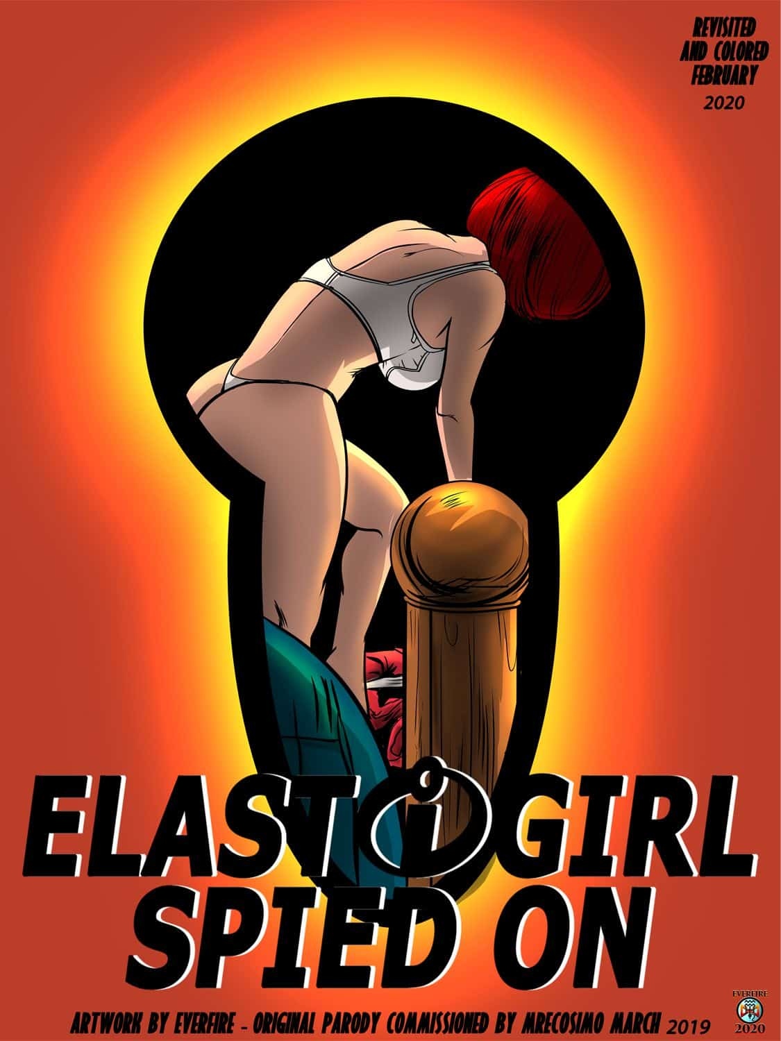 Hentai Incredible Helen Parr Elastigirl - Elastigirl Spied On (The Incredibles) Everfire - Comics Army
