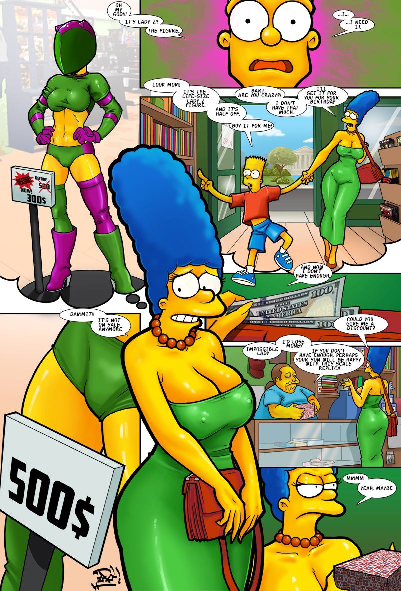Marge S Gift For Bart Zarx Comics Army