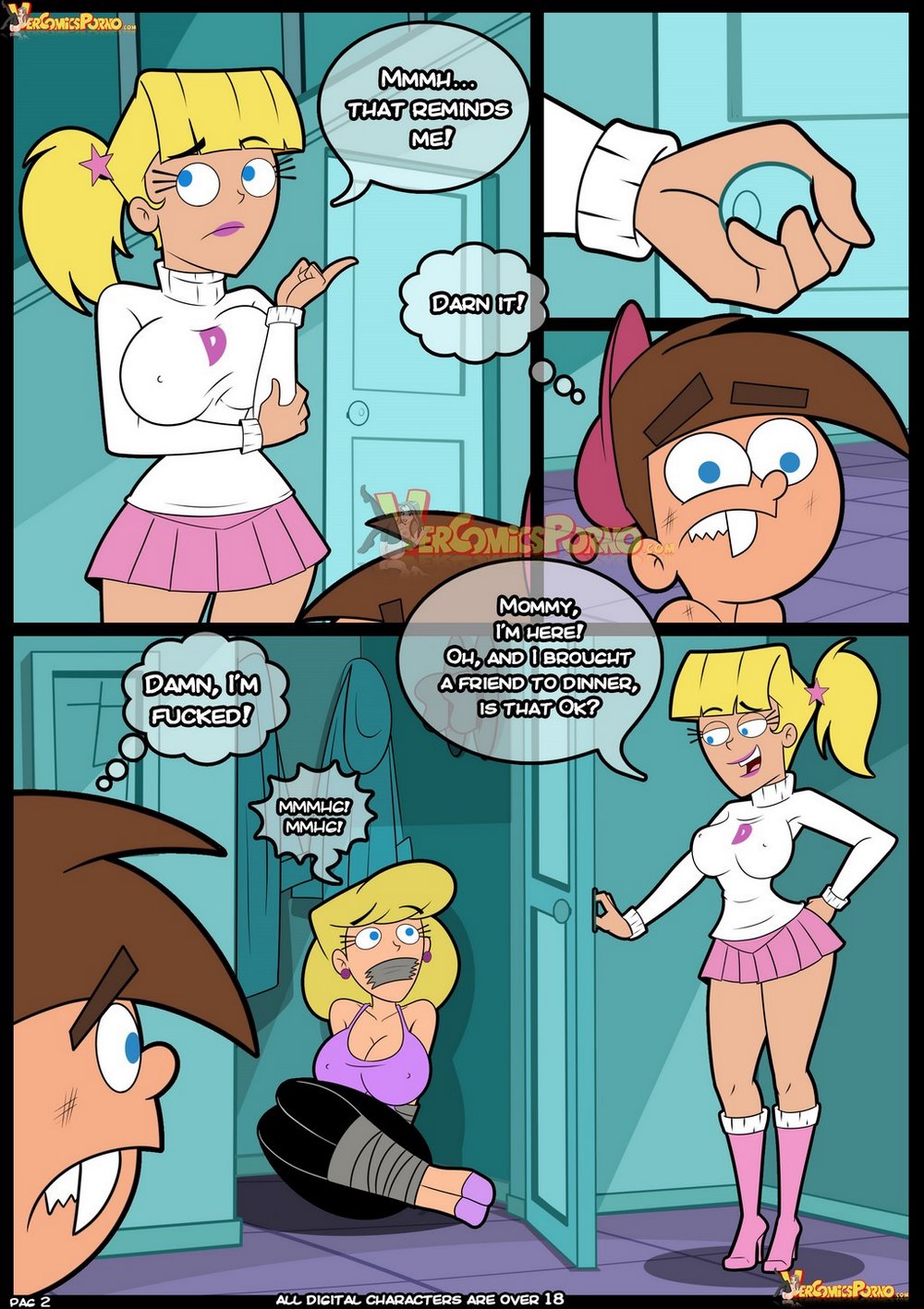 Cartoon Fairly Oddparents Veronica - The Fairly OddParents Breaking Da Rules! 6 â€“ Croc - Comics Army