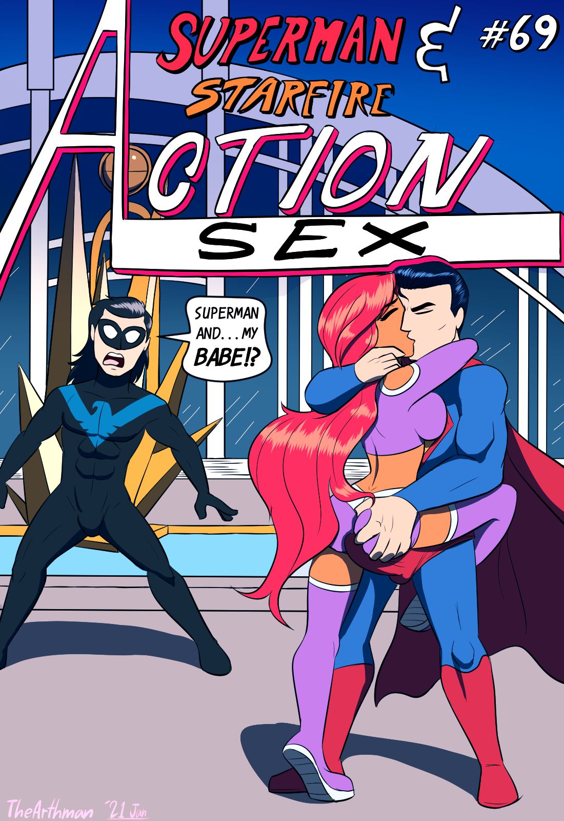 Dc Comics Robin And Starfire Sex