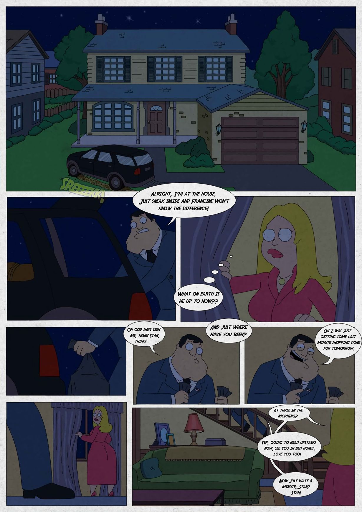 1229px x 1740px - American Dad! Hot Times On The 4Th Of July! Grigori - Comics Army