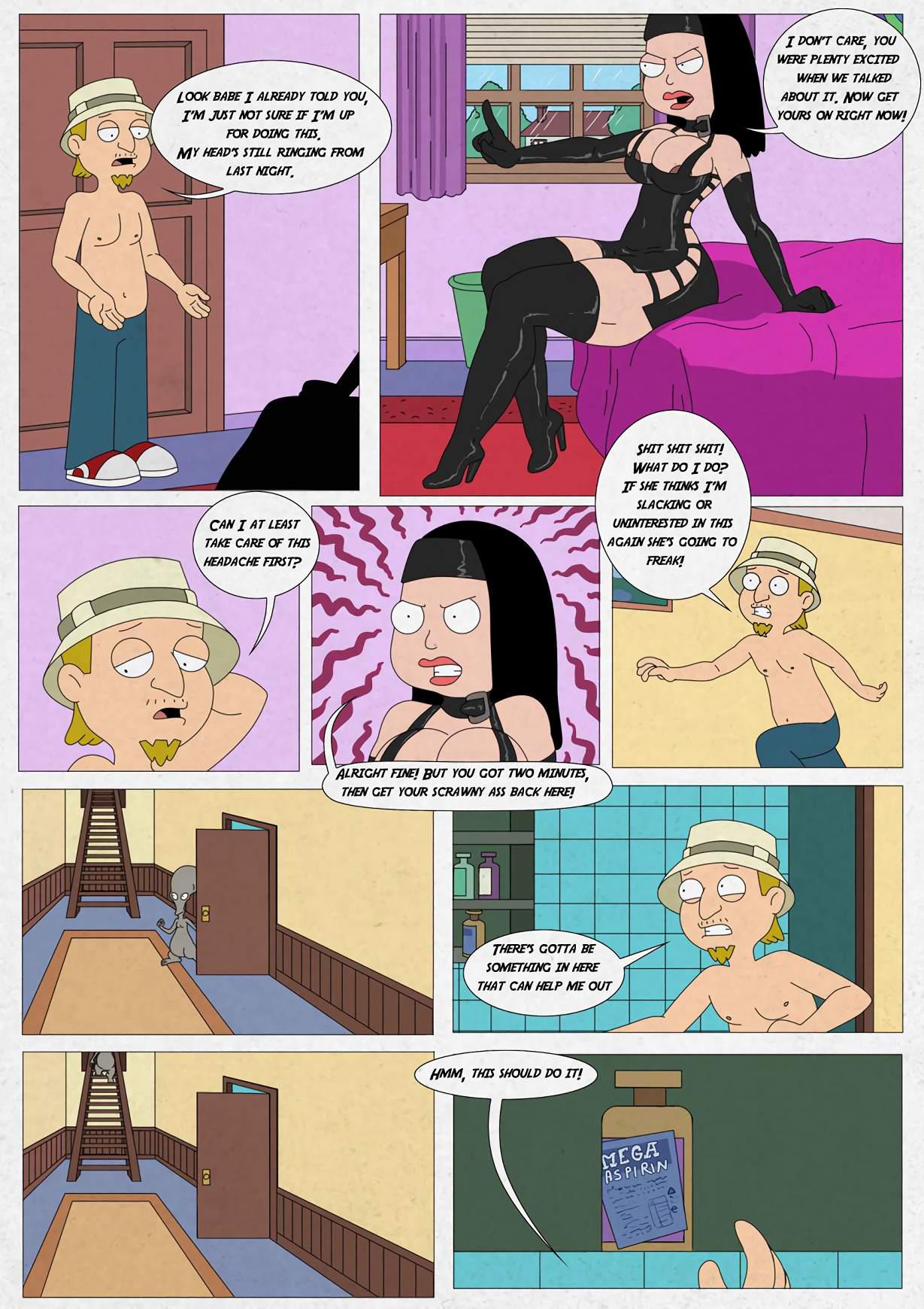 American Dad Haley Porn Comics - American Dad! Hot Times On The 4Th Of July! Grigori - Comics Army