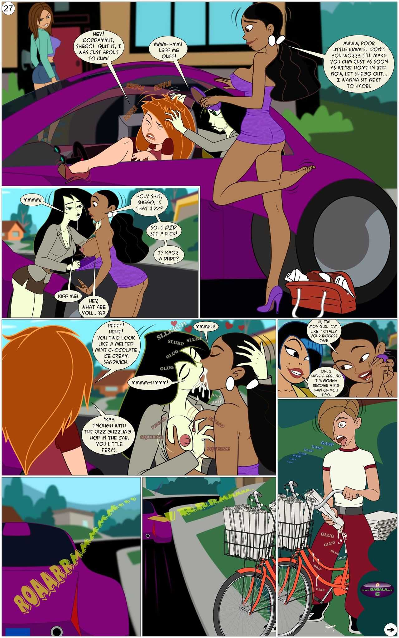 Kim Possible Lesbian Cartoon Porn Animated - Tale Of Kiki Possible (Kim Possible) Gagala - Comics Army