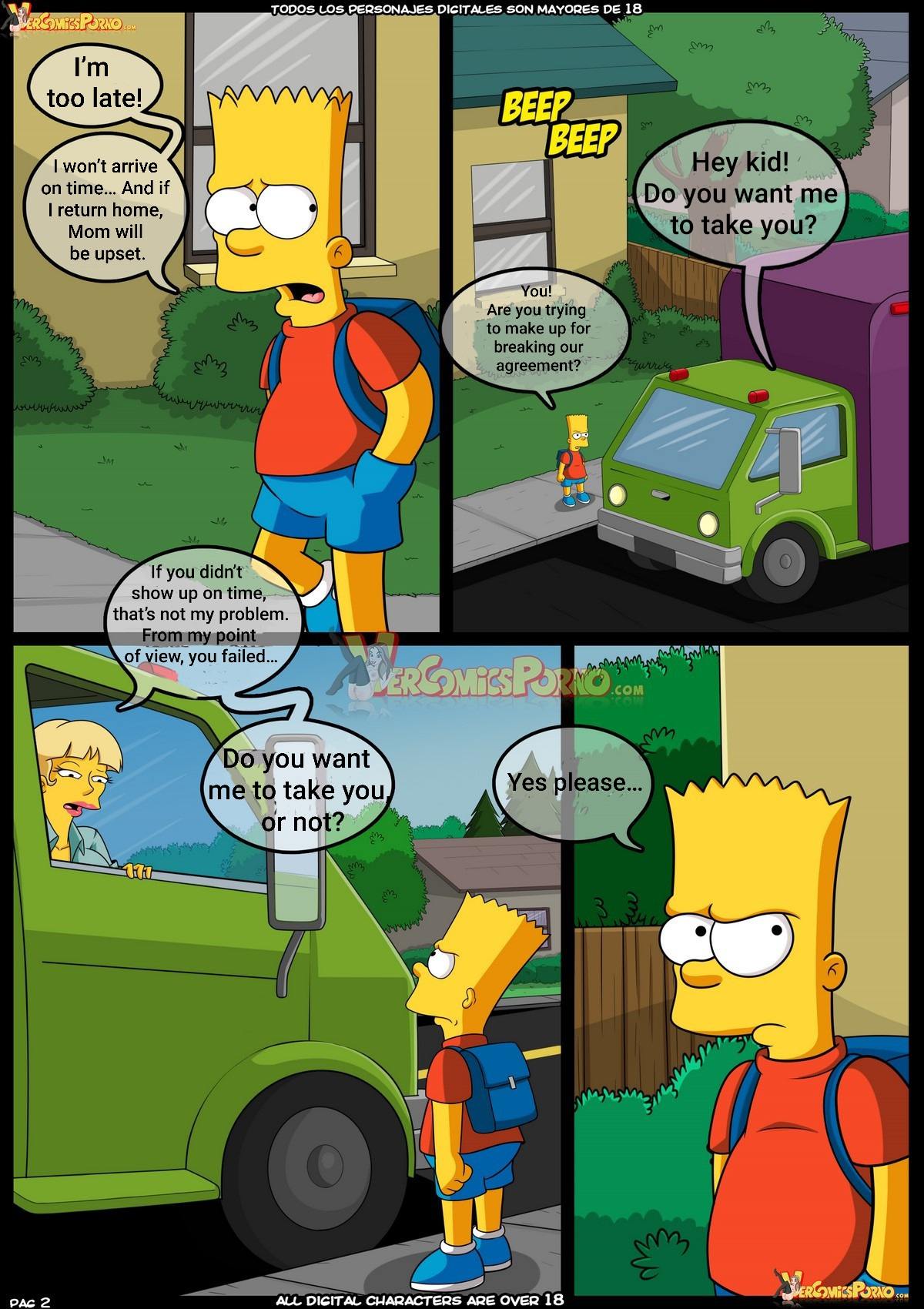 Simpsons Gender Bender Hentai - The Simpsons 9 Old Habits â€“ Croc - Comics Army