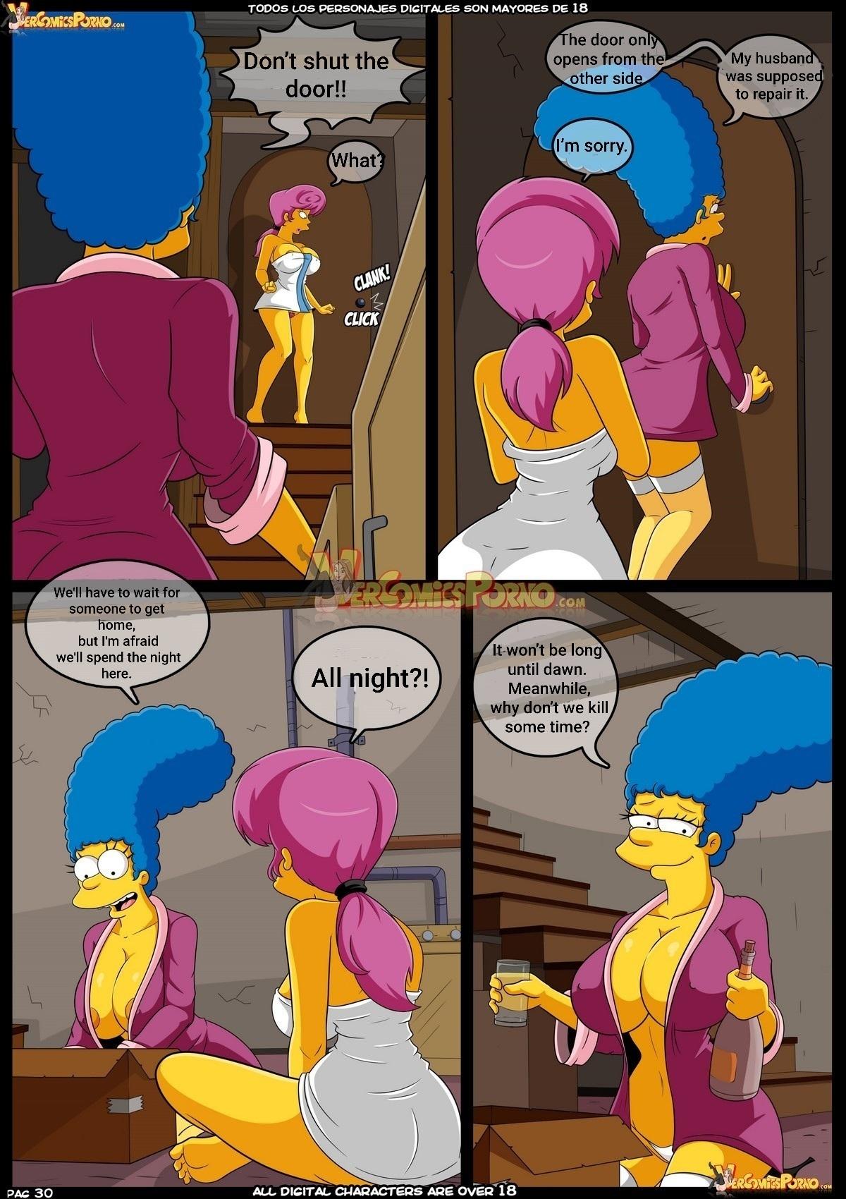 Simpson hentai comics