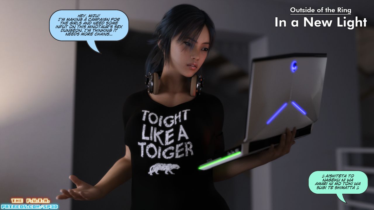 Lighting 3d Porn - In A New Light â€“ Squarepeg3D - Comics Army