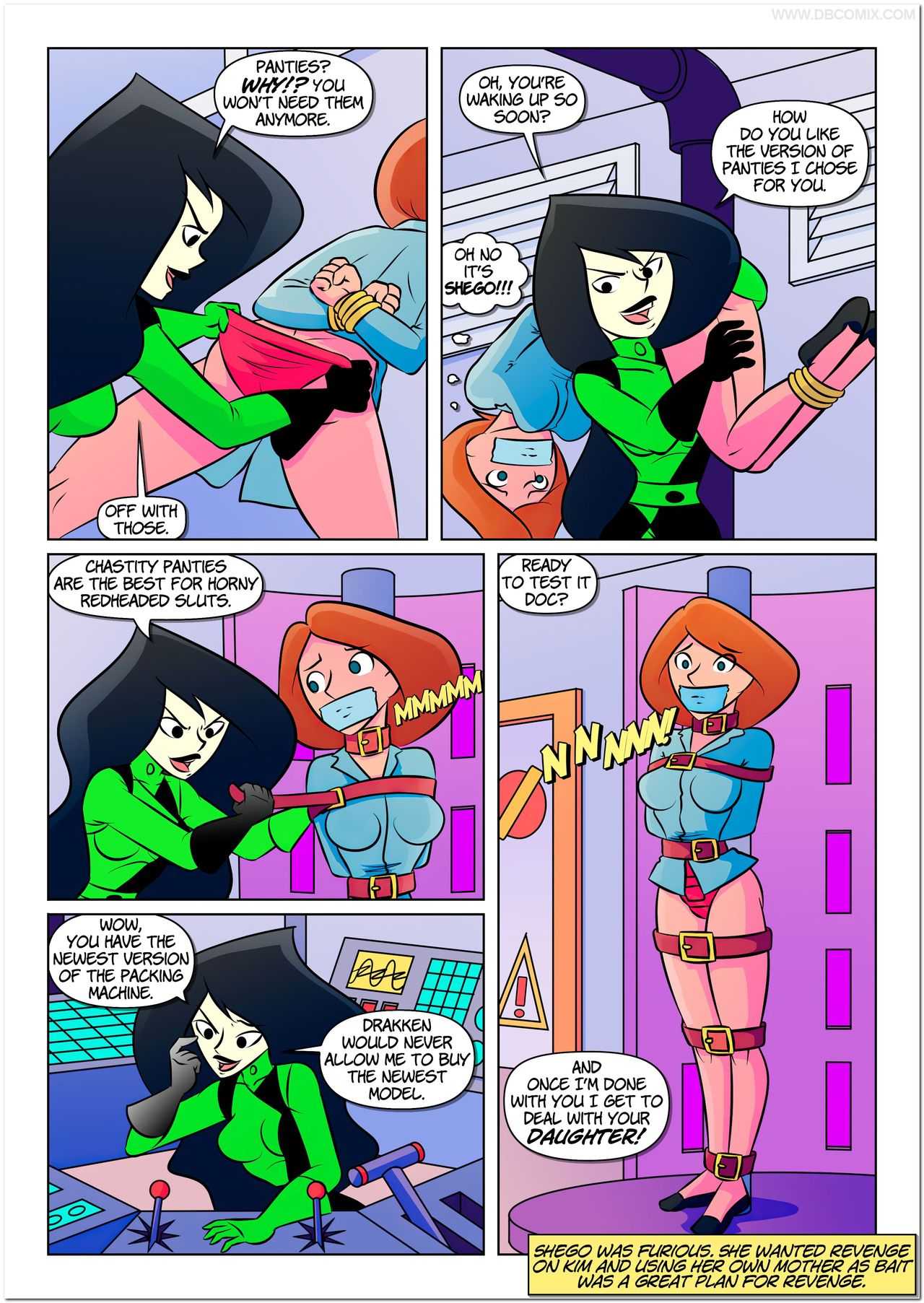 1280px x 1805px - Kim Possible - Impossibly Obscene 5 - Returning The Favor â€“ DBComix -  Comics Army