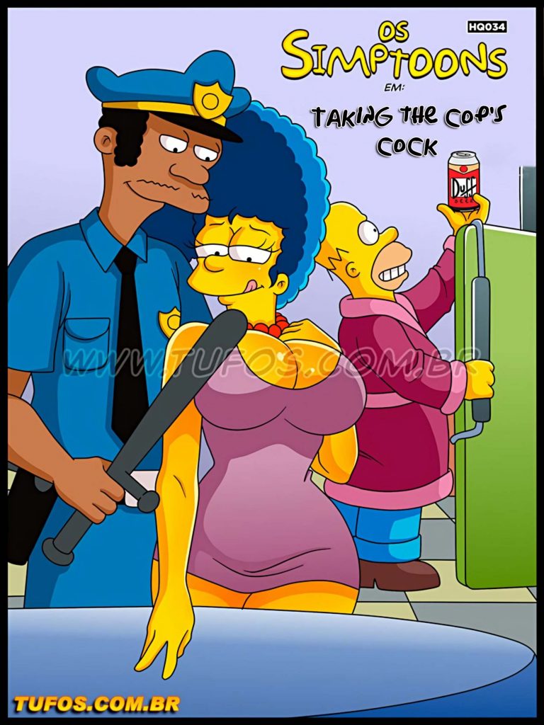 Marge becomes a cop