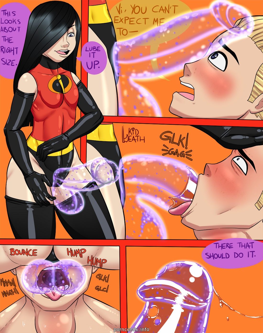 Incredibles Violet And Dash Characters - Incestibles: Forceful (The Incredibles) Kiddeathx - Comics Army