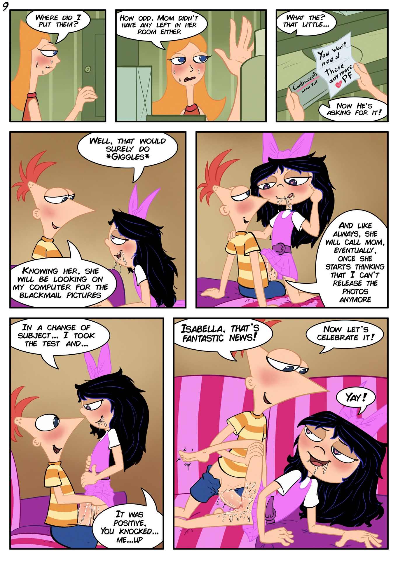 Phineas And Ferb Isabella Porn Blowjob - Phineas's Revenge â€“ SoulCentinel - Comics Army
