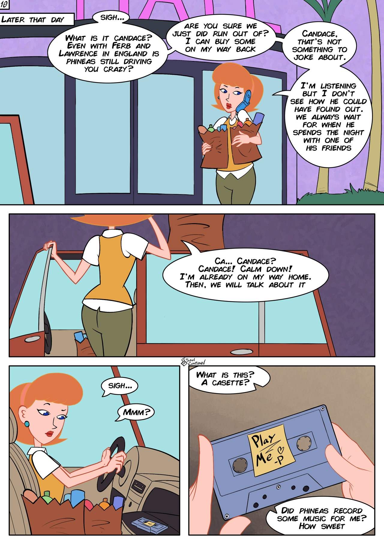 Phineas And Ferb Lesbians Comics - Phineas's Revenge â€“ SoulCentinel - Comics Army