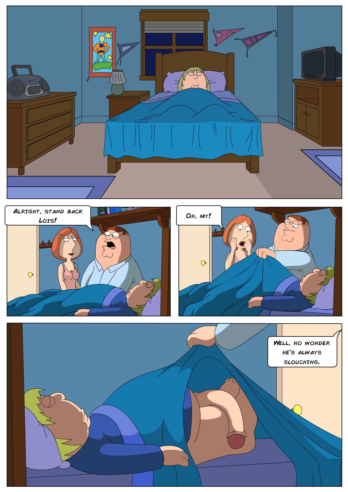 Anal Cartoon Porn Family Guy - The Third Leg (Family Guy) ZeroToons - Comics Army