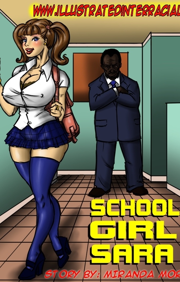 Cartoon Interracial Anal Porn - School Girl Sara â€“ Illustrated Interracial - Comics Army