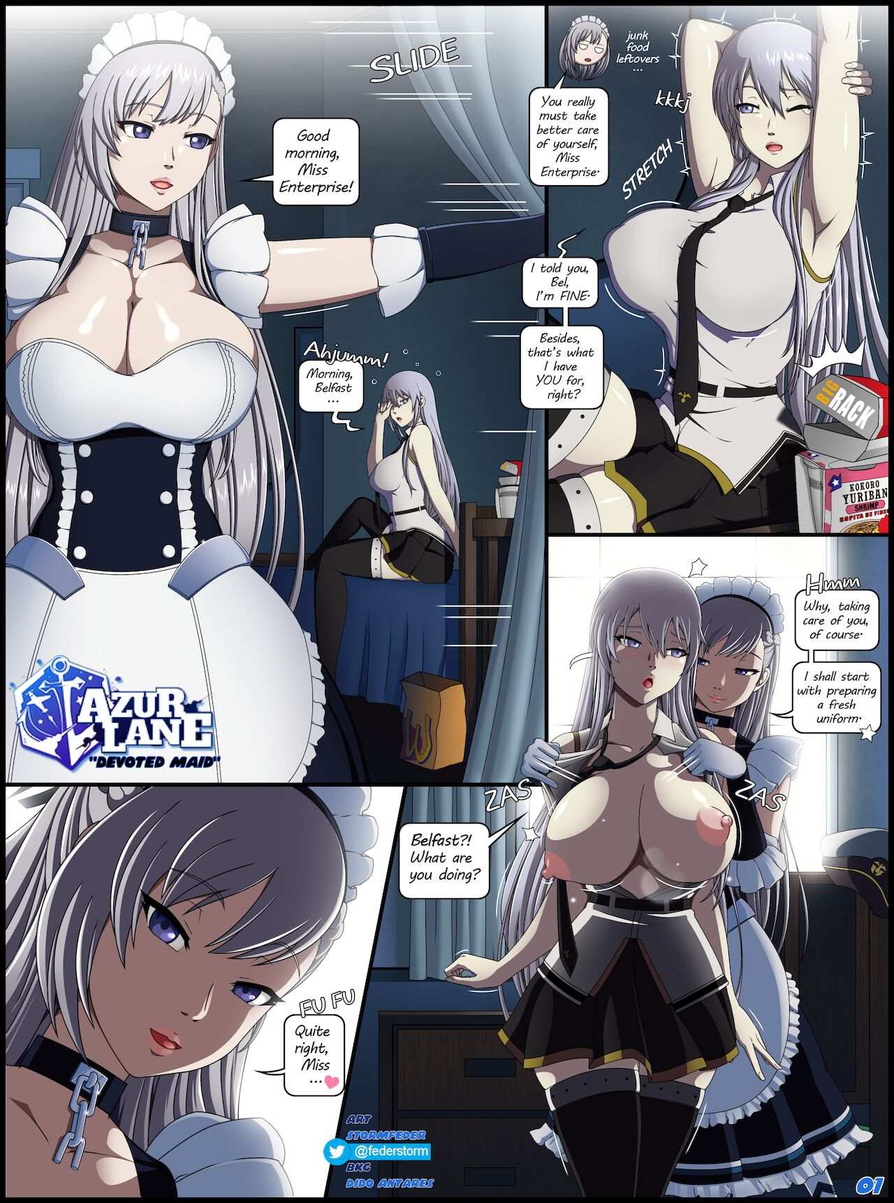 Azur Lane: Devoted Maid – StormFedeR - Comics Army