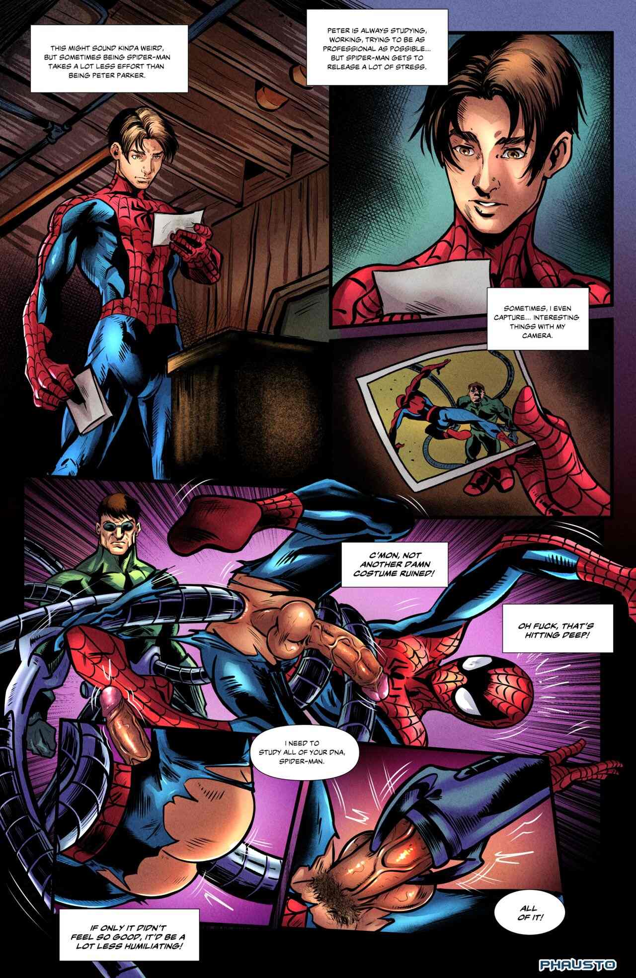 Gay spiderman porn comics