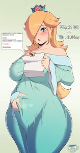 Busty Rosalina Porn - Rosalina's Galactic Pregnancy (Super Mario Bros.) CoffeeSlice - Comics Army