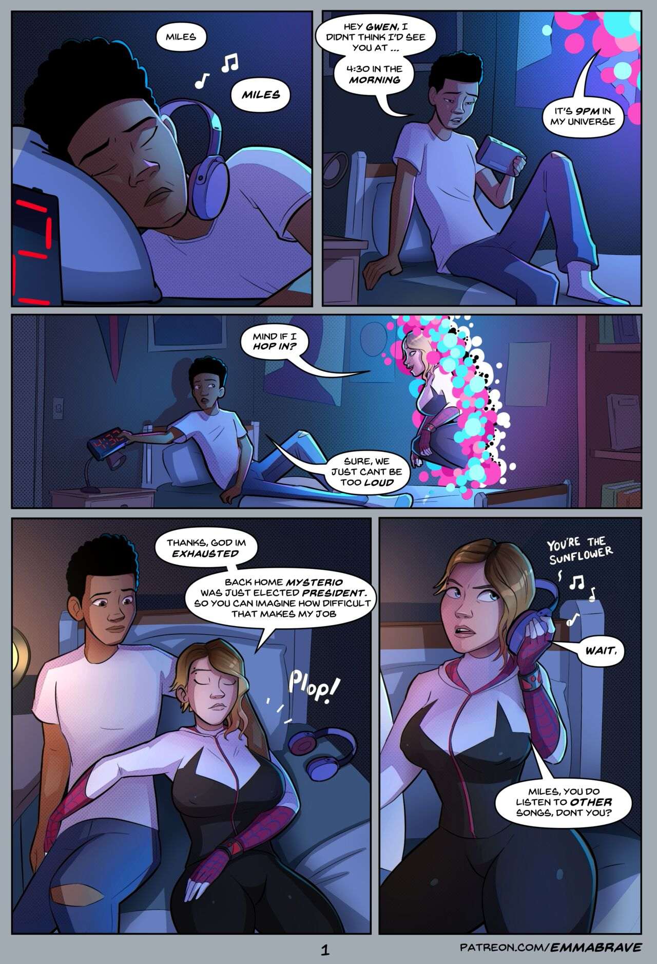 Gwen stacy spiderverse porn comics