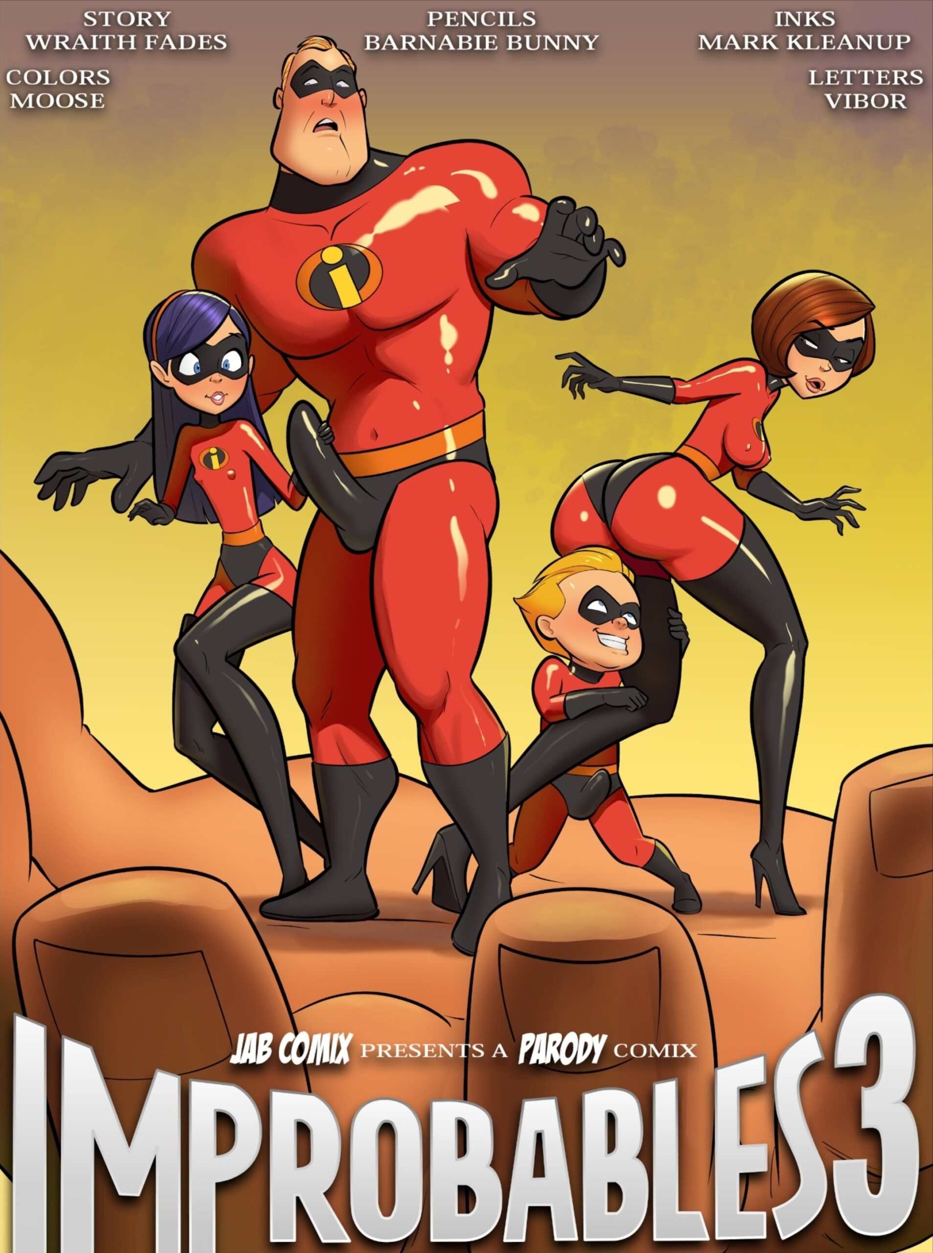 Incredibles Helen Parr And Dash Porn - The Improbables 3 â€“ JabComix - Comics Army