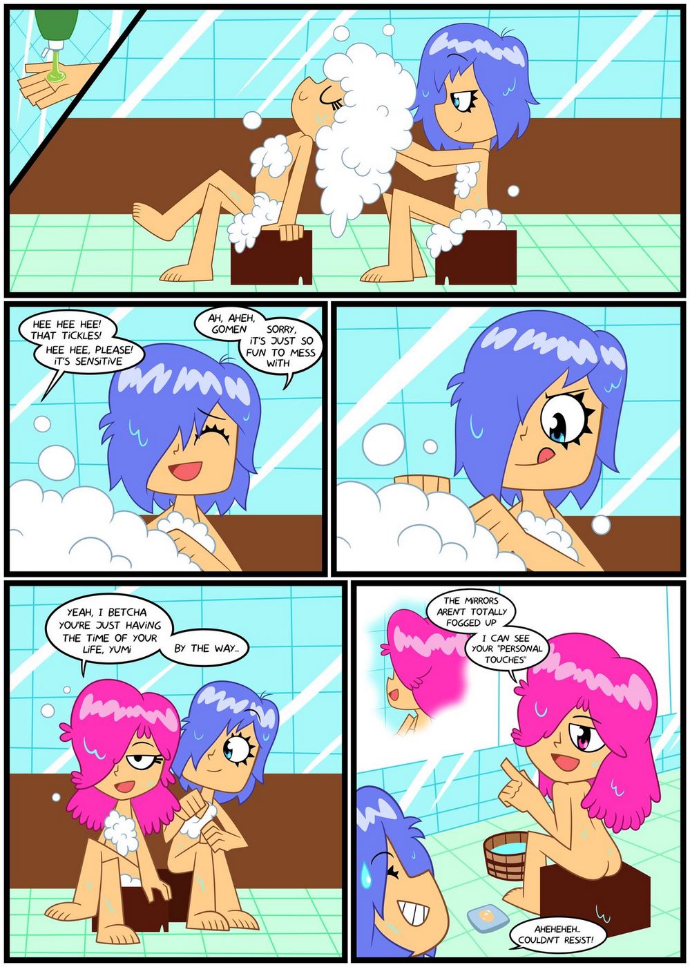 Hi Hi Puffy Amiyumi Hentai Porn - Towel Trouble (Puffy AmiYumi) Xierra099 - Comics Army