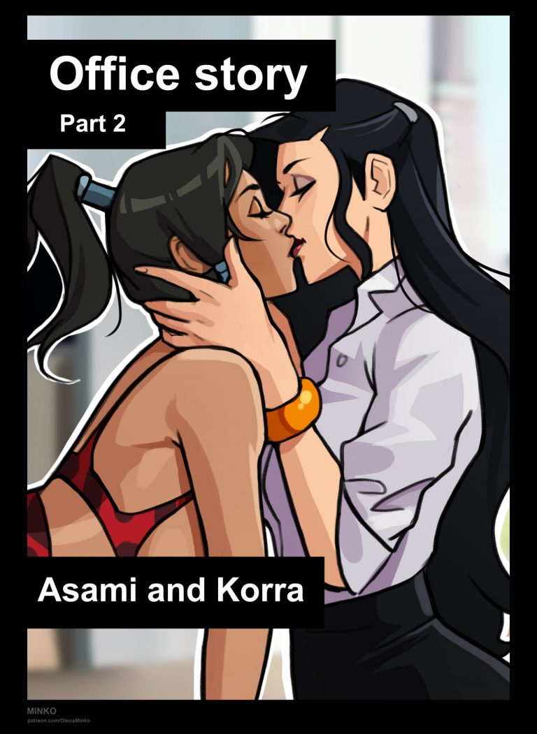 Korra and Asami Office Story (Legend of Korra) Olena Minko - Comics Army