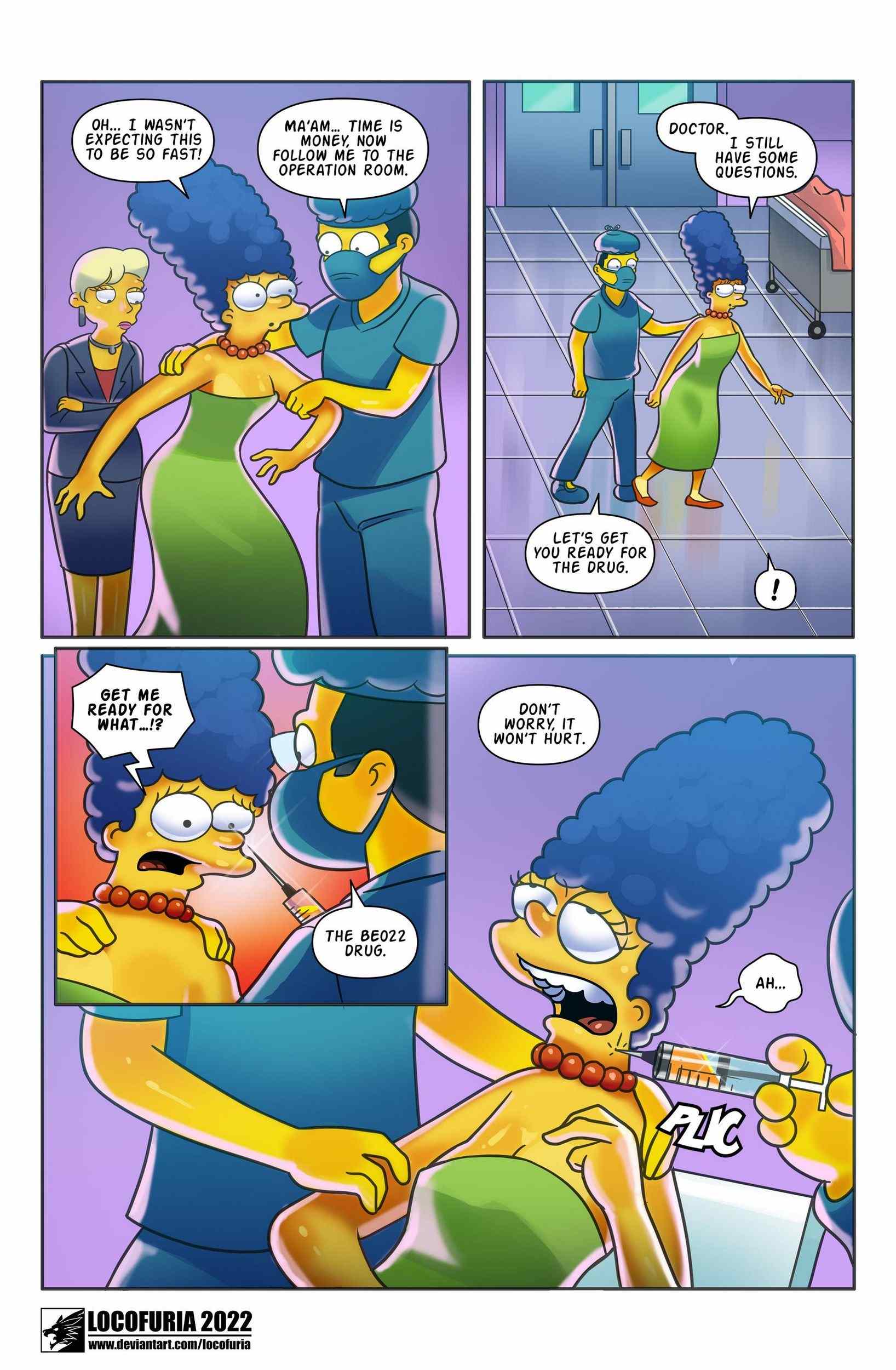 Marge Simpson Big Boobs Porn Comics - Big Breasts â€“ Locofuria - Comics Army