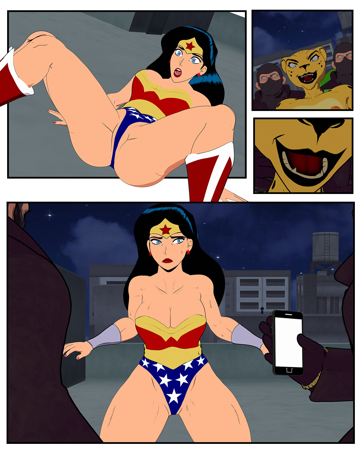 Wonderwoman rule 34