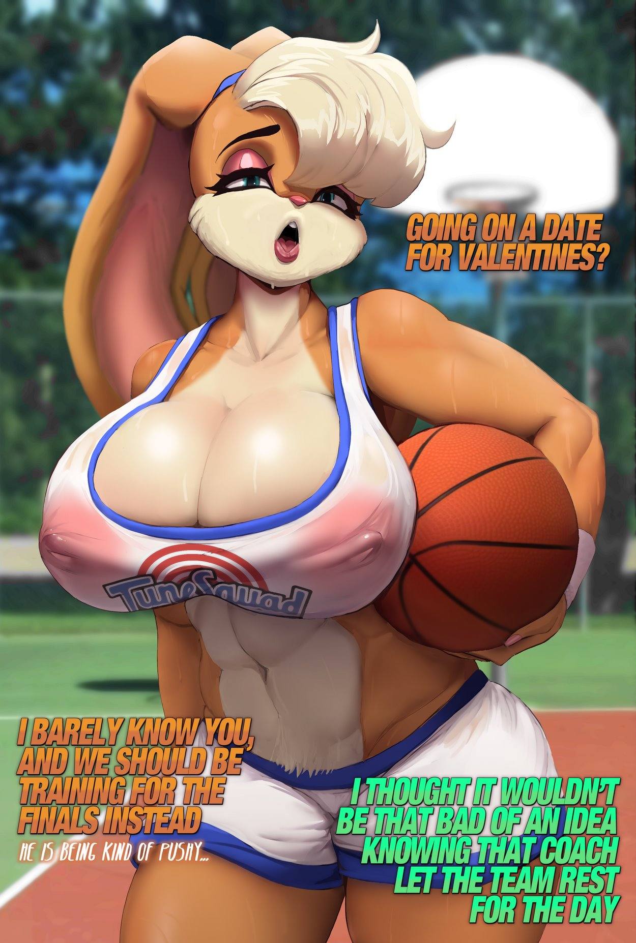 Lola Bunny Furry Porn - Lola Bunny's Valentine's Day (Space Jam) Picturd - Comics Army
