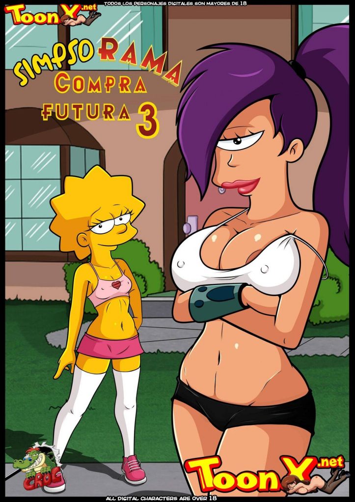 big tits girls Simpso Rama The Simpsons Futurama Croc 3