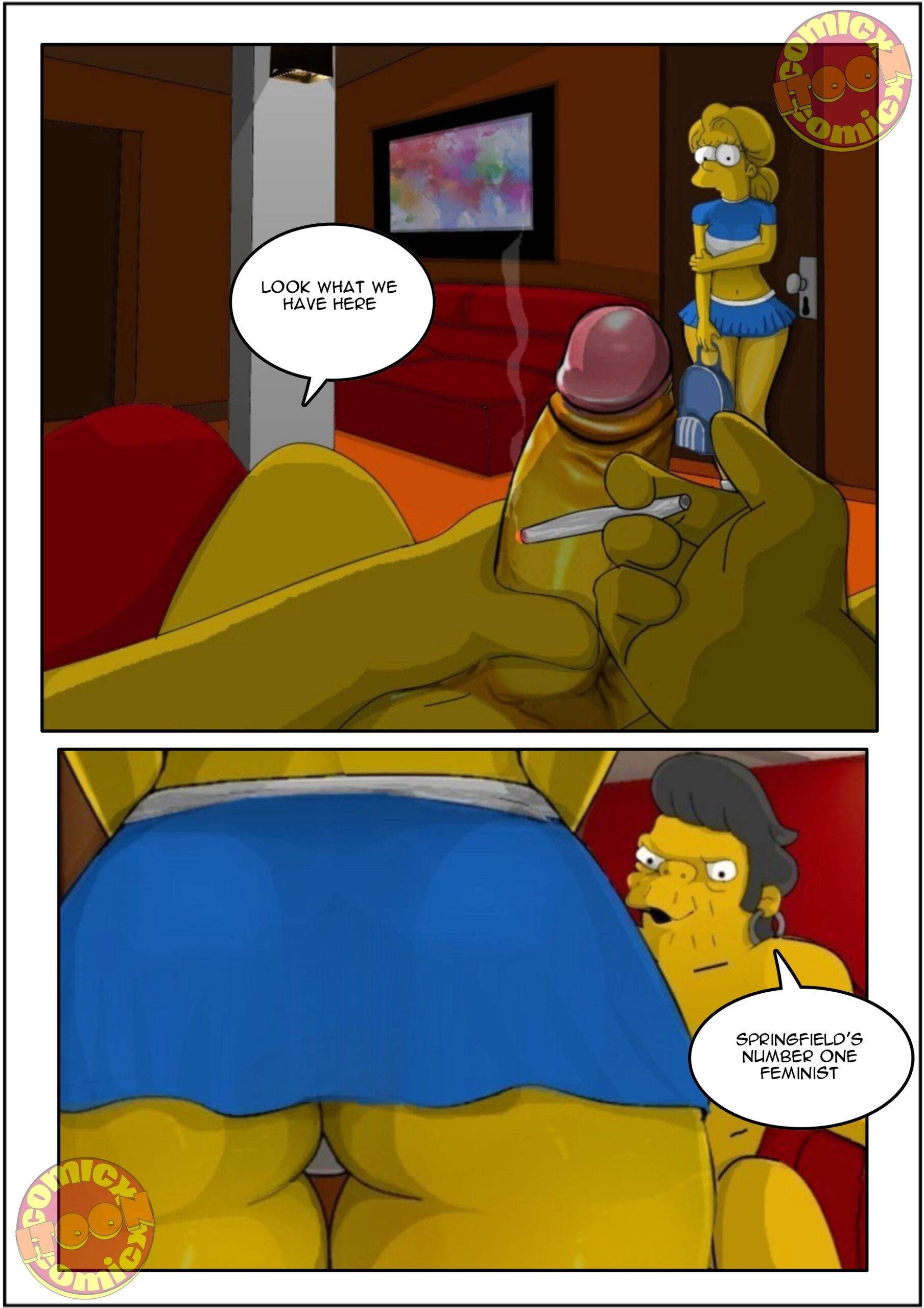 Slutty Teen Lisa - Snake (The Simpsons) Itooneaxxx - Comics Army