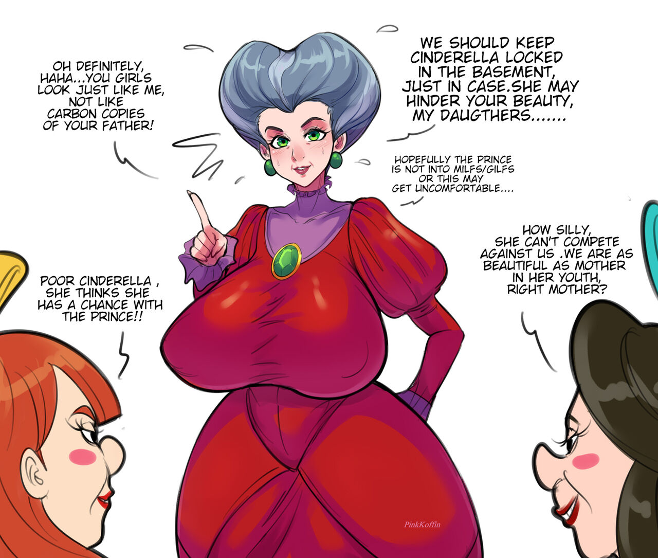 Evil Porn Big Breast Cartoons - Disney evil ladies â€“ PinkKoffin - Comics Army