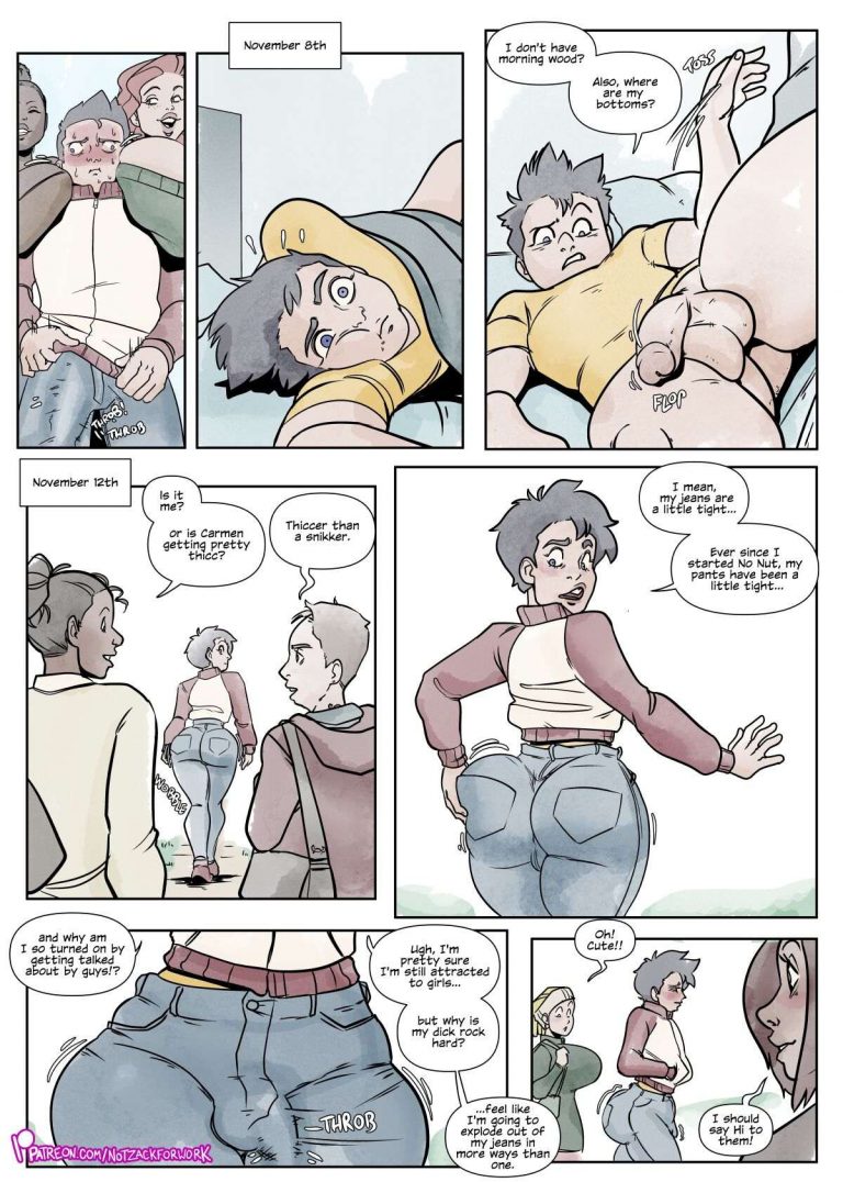 big ass gender morph the Curse of Womanhood Notzackforwork