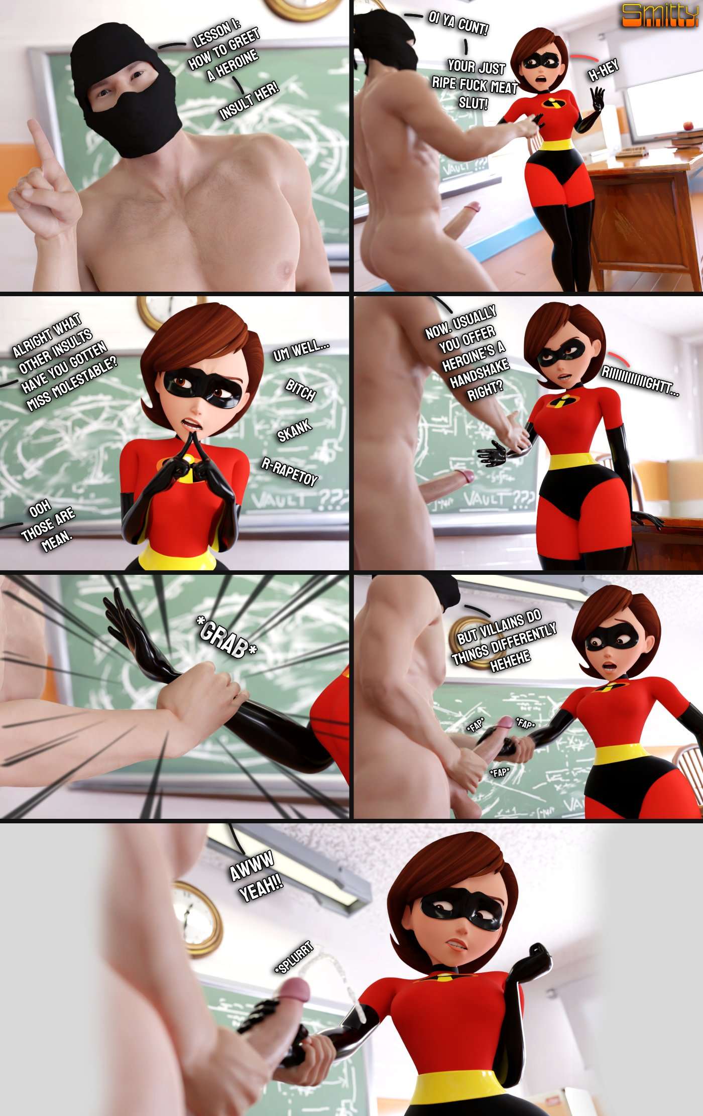 Incredibles Mom Big Ass Porn - How to defeat a Heroine, with Elastigirl â€“ Smitty - Comics Army