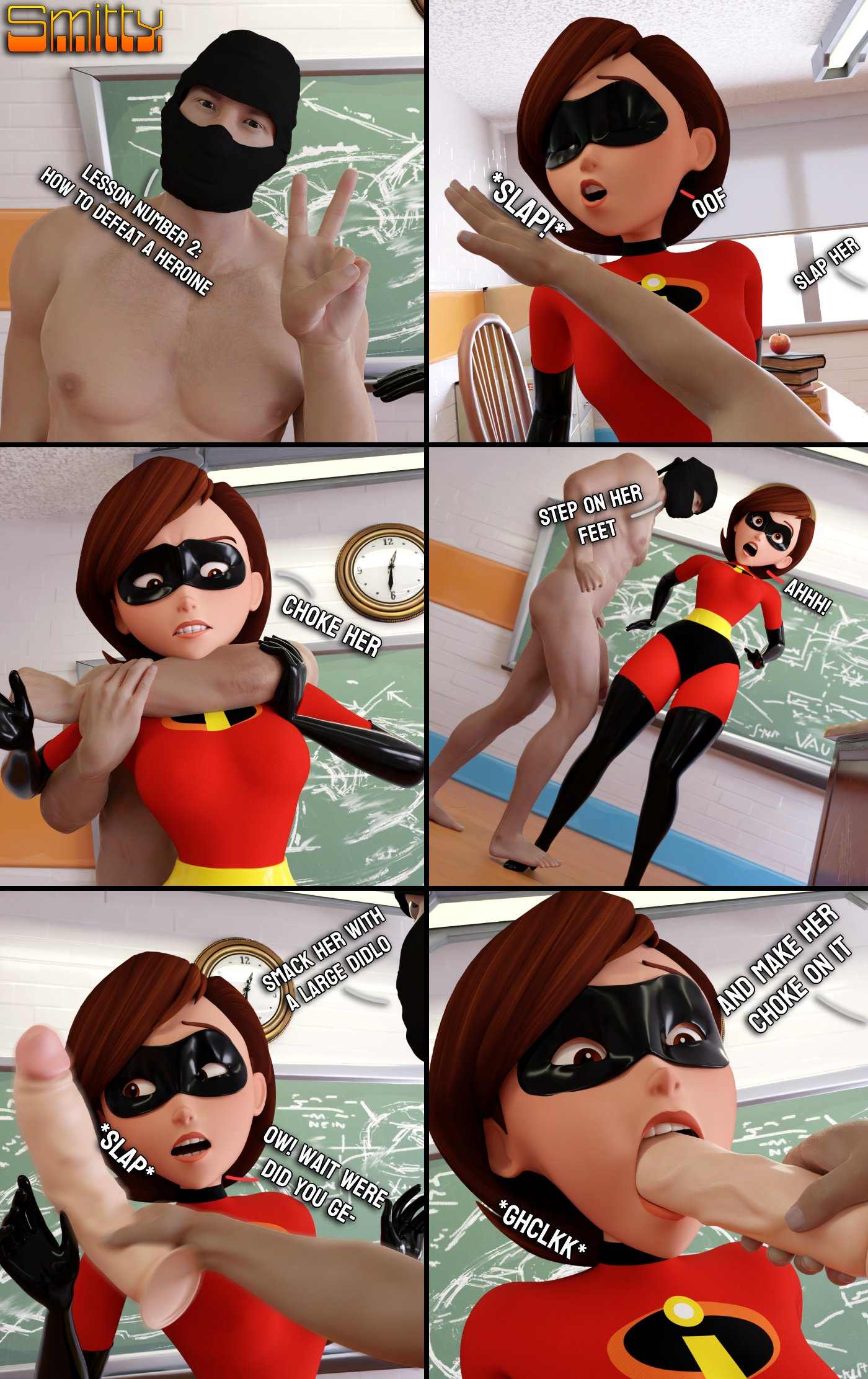 How to defeat a Heroine, with Elastigirl â€“ Smitty - Comics Army