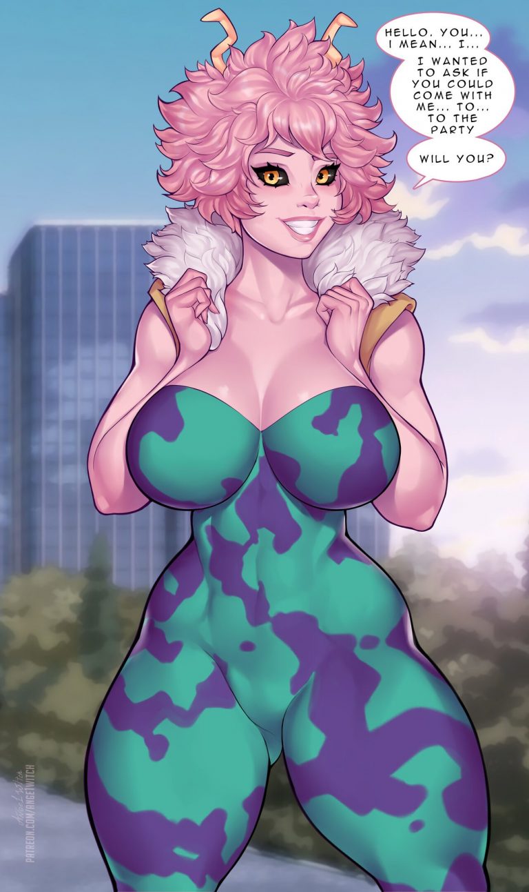 big boobs Mina Ashido Very Shy Mina angel1witch