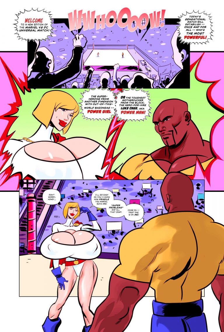 busty power girl bbc titjob Power Fight Superman OneSheepArmy
