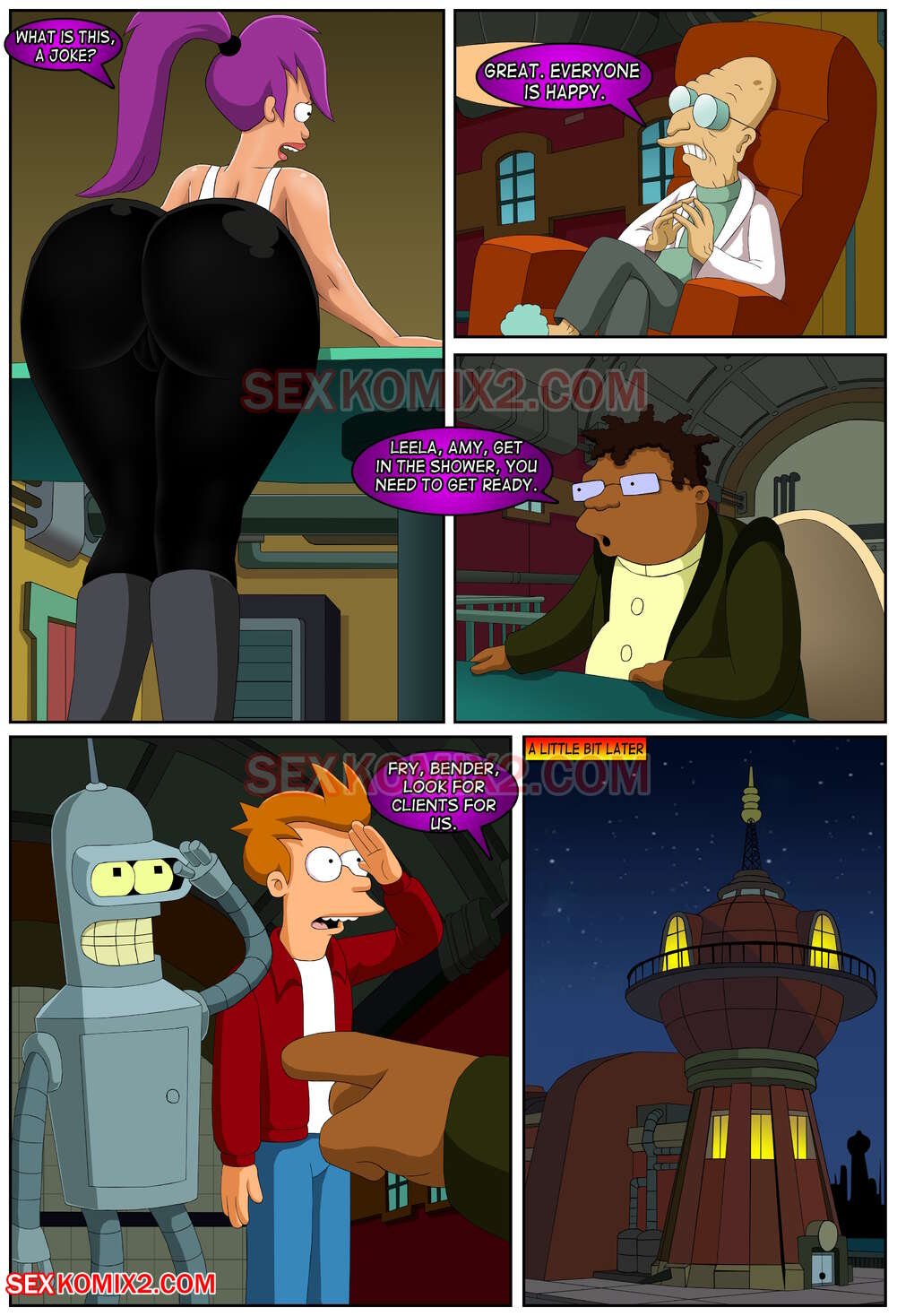 Futurama: Interplanetary Sex â€“ SexKomix - Comics Army