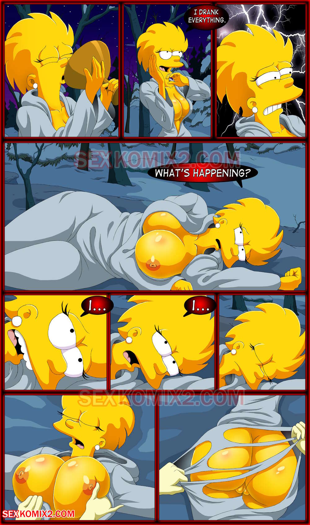 1001px x 1696px - The Simpsons - Witch Time â€“ SexKomix - Comics Army