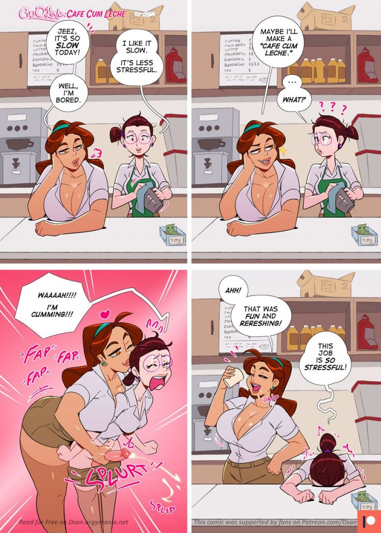 busty futa Cup o Love Cafe Cum Leche Dsan