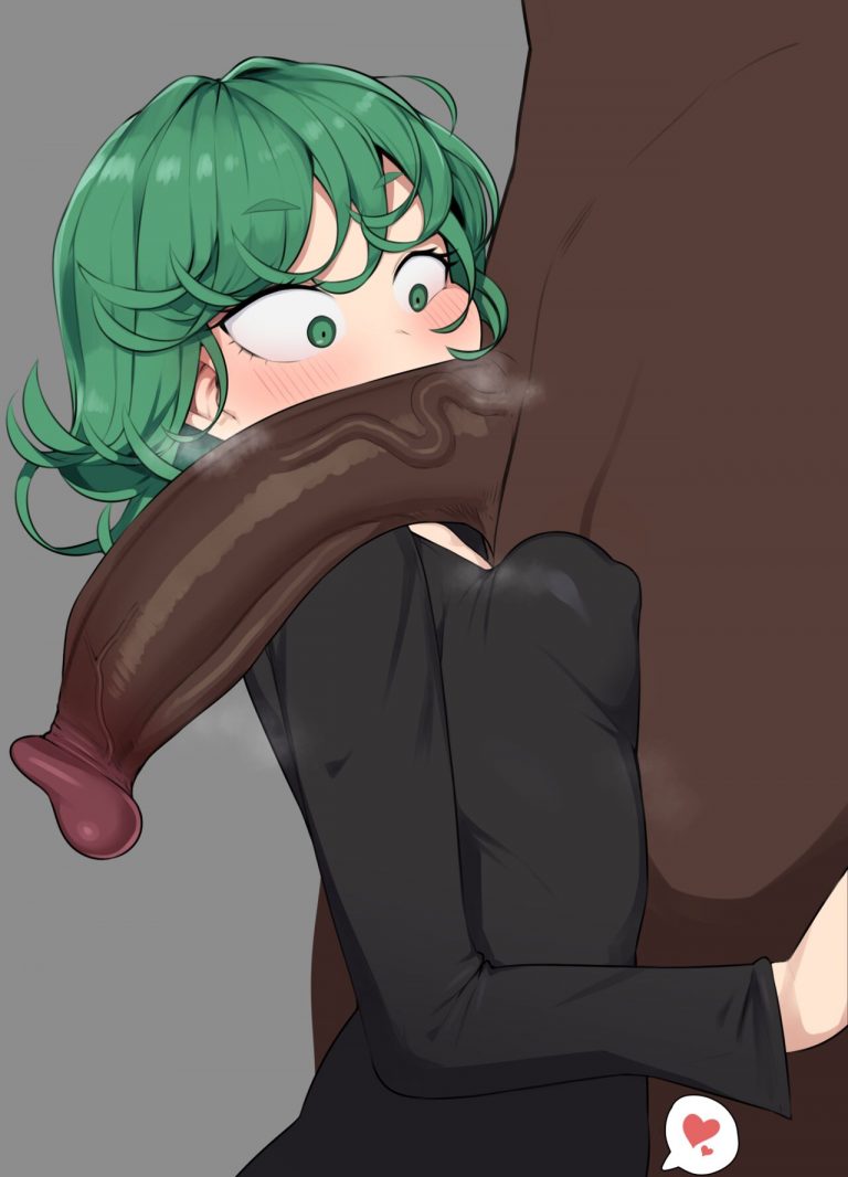 hot Tatsumaki taking huge black cock cham22