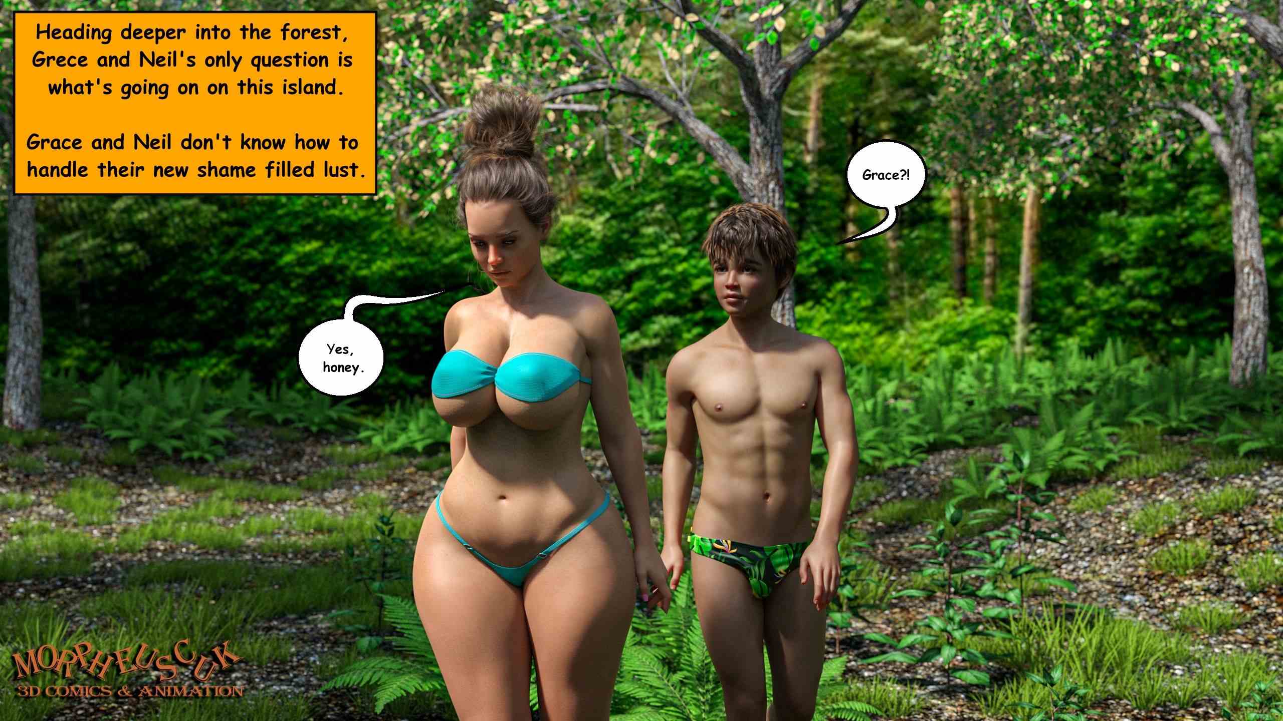 Mom Son Sex In Forest - Lost Island 4 â€“ Morpheuscuk - Comics Army
