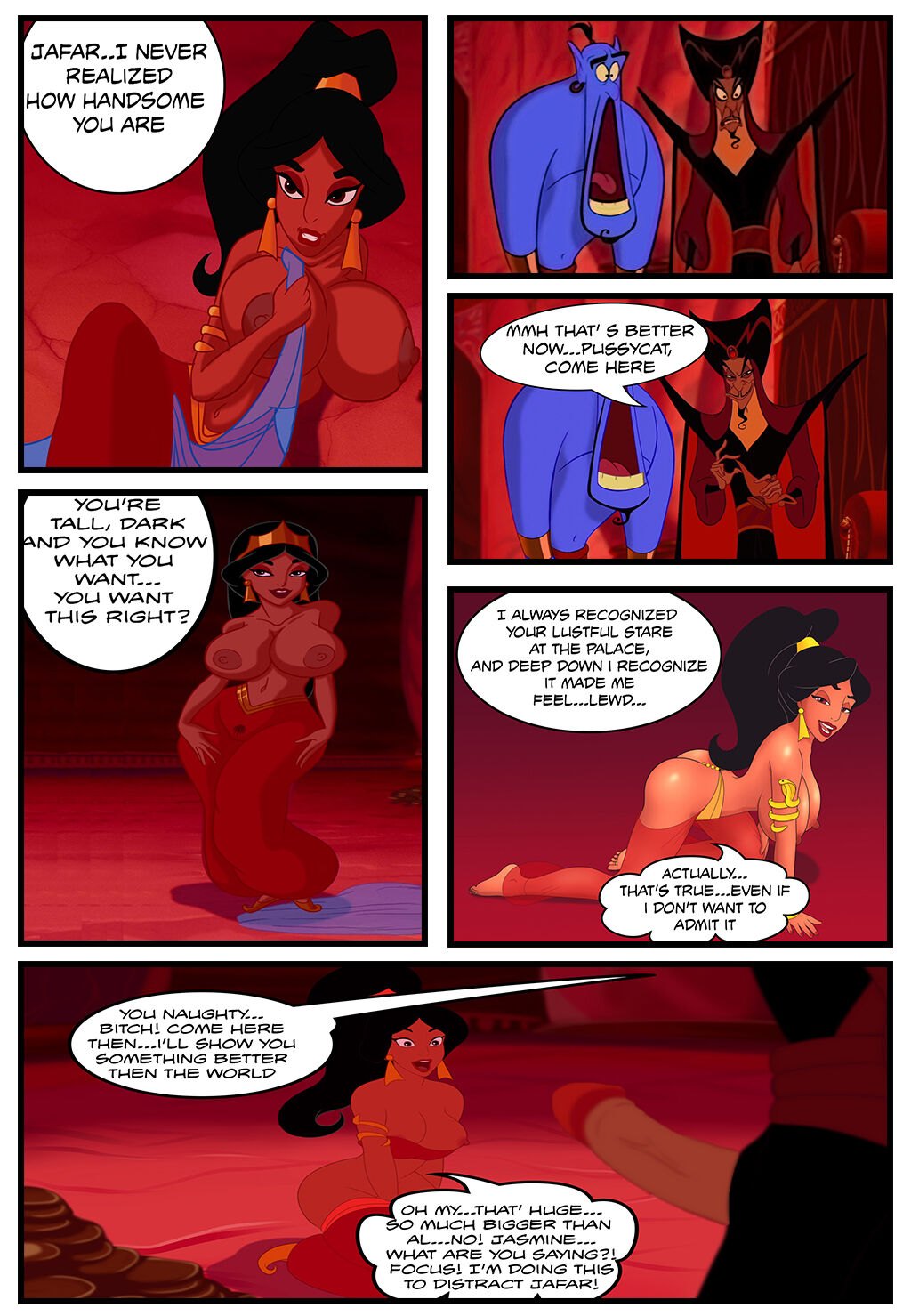 1024px x 1479px - Jasmine wants Jafar (Aladdin) Helg - Comics Army