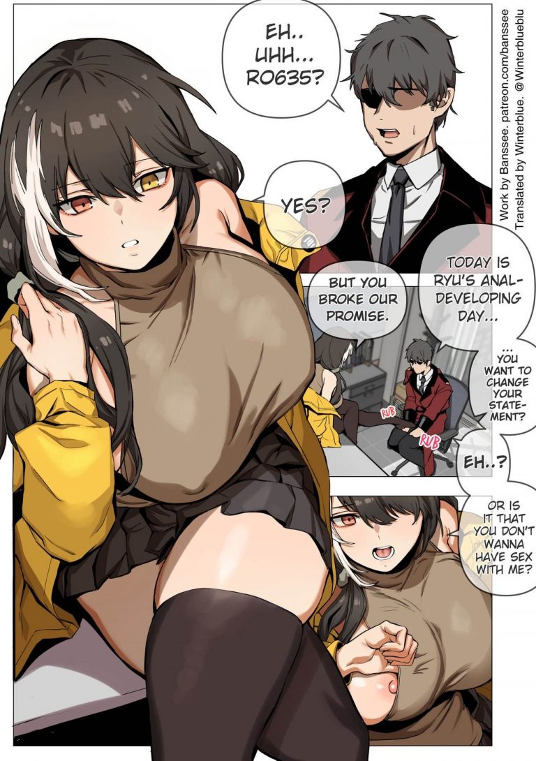 busty ro635 titjbo Girls Frontline porn comic Banssee