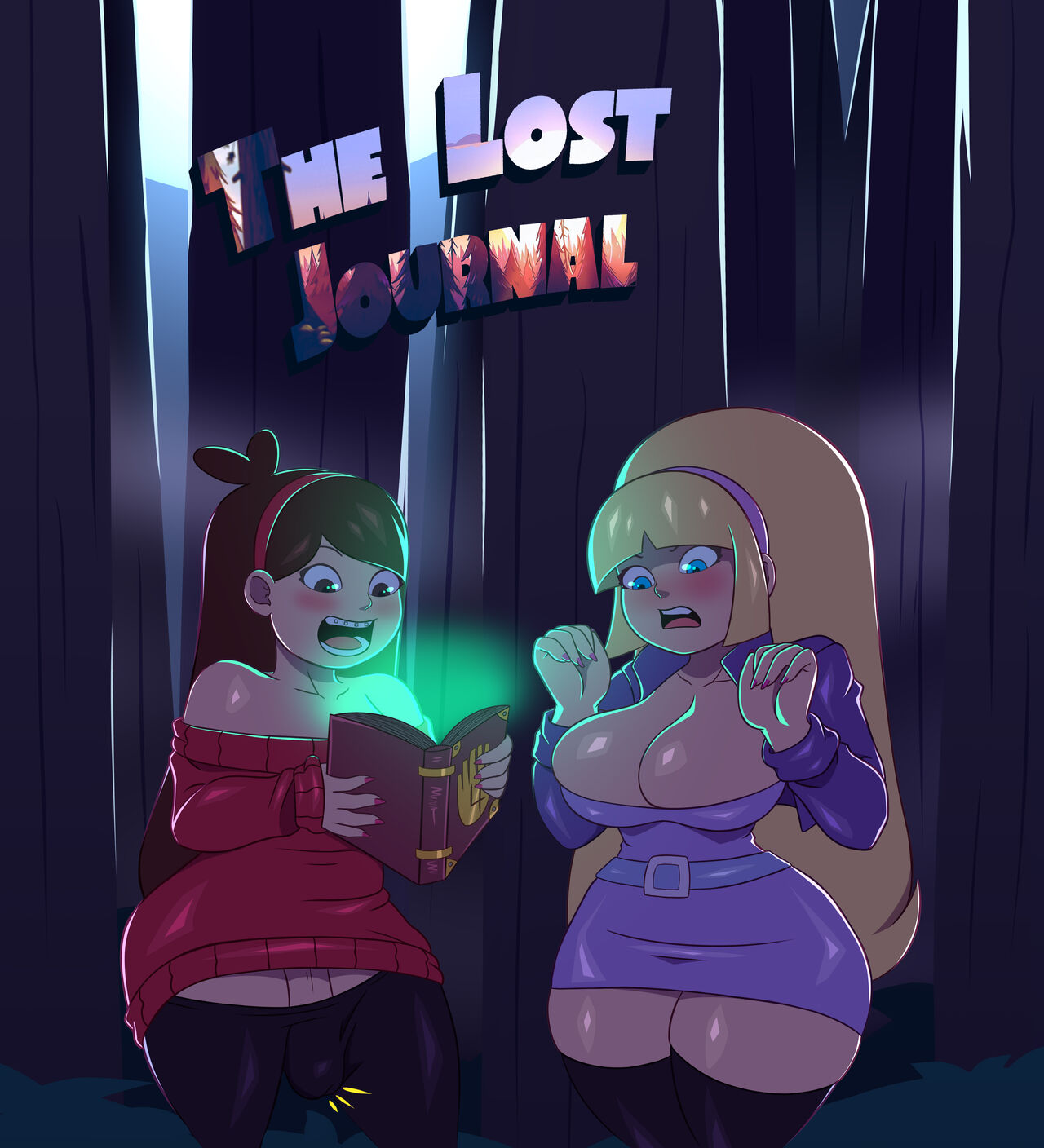 Gravity Falls Mabel Porn Between Friends By Area - The Lost Journal â€“ Kenergi - Comics Army