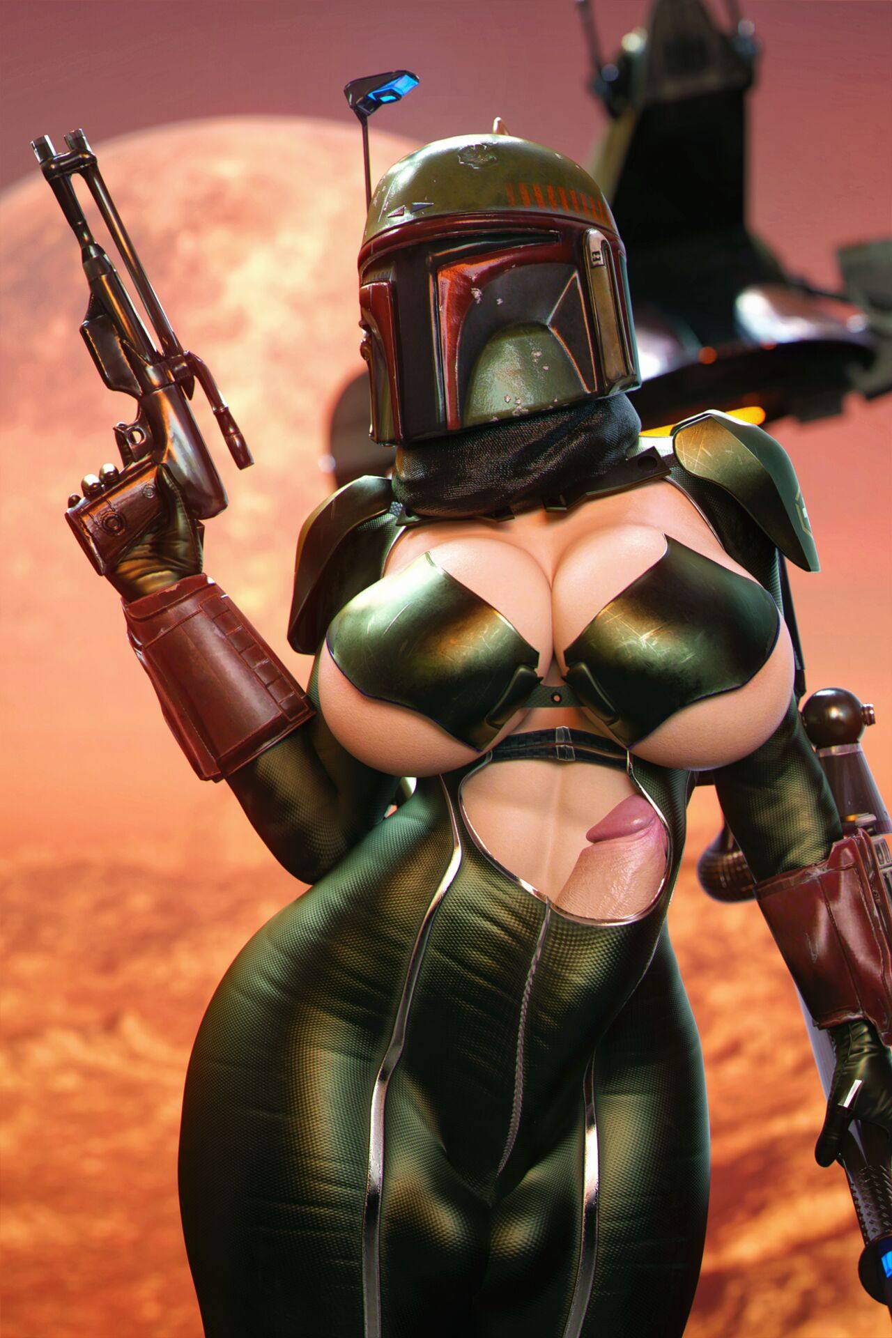 Boba Fett (Star Wars) Apone3D - Comics Army